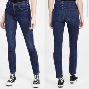 Mother the dazzler straight leg jeans